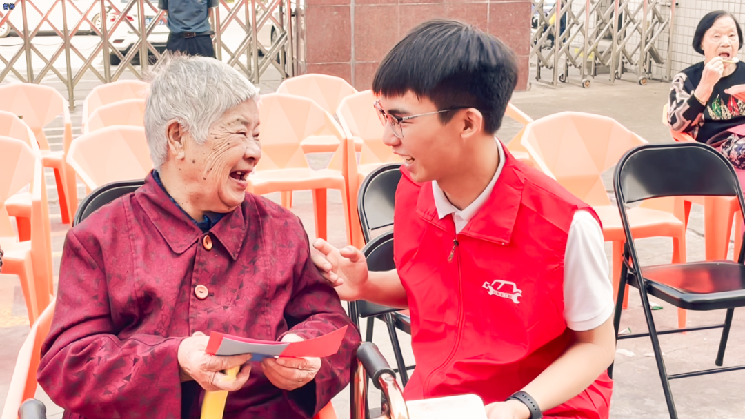 海福祥丨歡聲“孝”語，共度重陽！