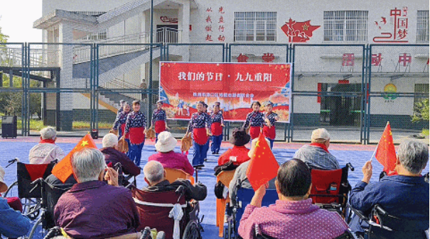 海福祥丨歡聲“孝”語，共度重陽！